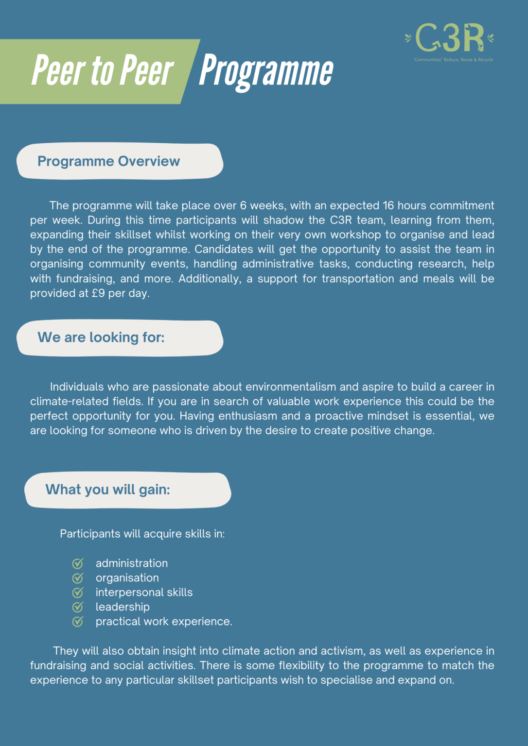 Peer To Peer Programme Edinburgh & Lothians Regional Equality Council