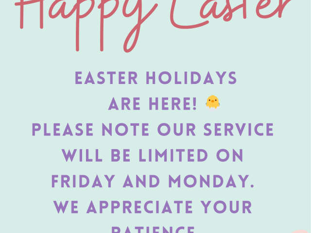 Green Modern Happy Easter (Poster)