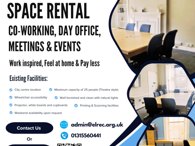 Space Rental Available at ELREC Space Rental Available at ELREC