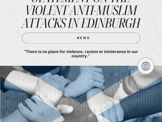 Statement on the Attacks in Edinburgh